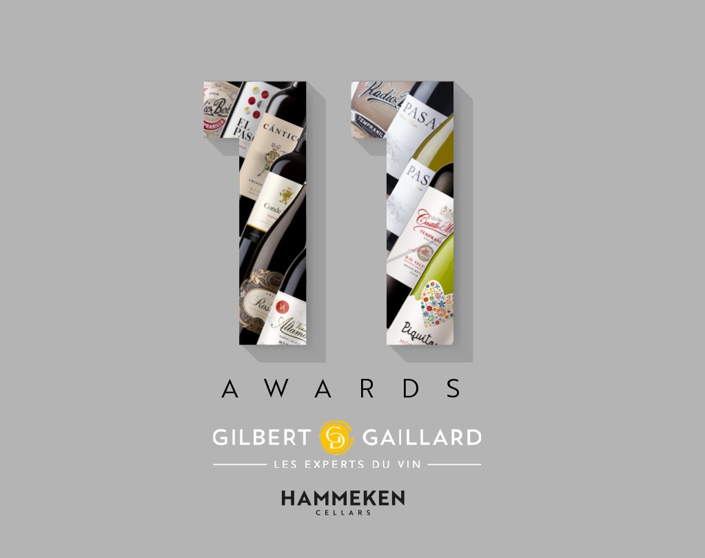 Eleven Hammeken Cellars’ wines obtain +90 points in Gilbert & Gaillard