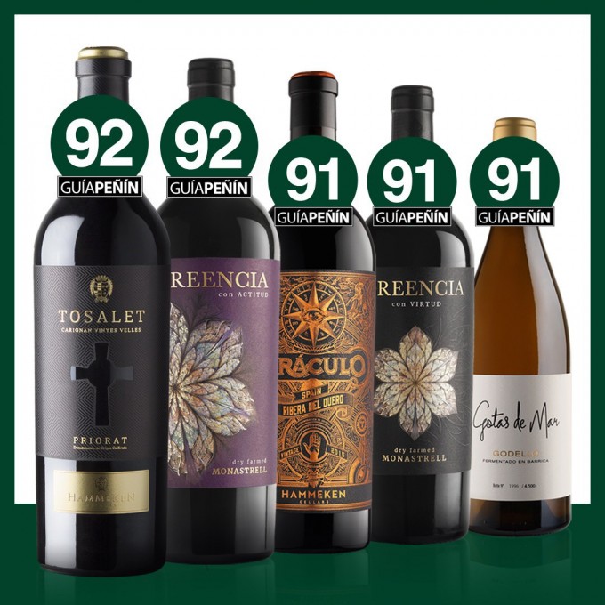 Guía Peñín confirm that the level and quality of our wines remain steady year over year