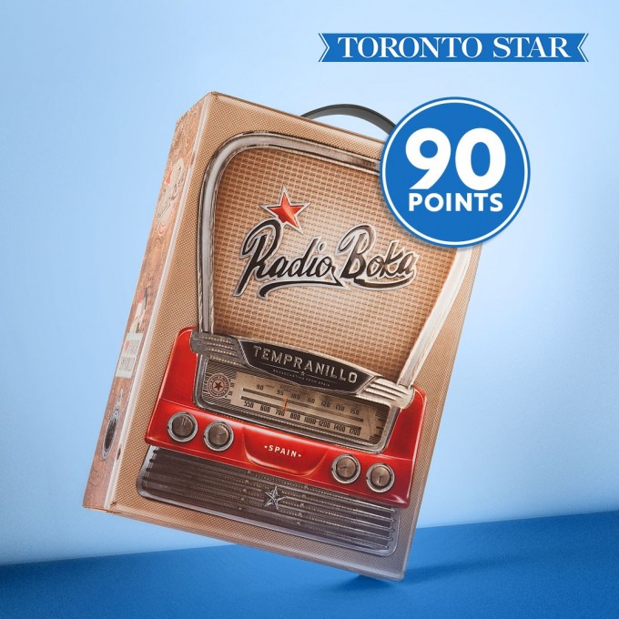 Toronto Star awards 90 points to Radio Boka.