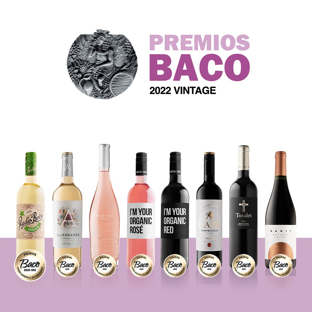 We triumph at the Baco Awards with 7 Golds and 1 Grand Gold