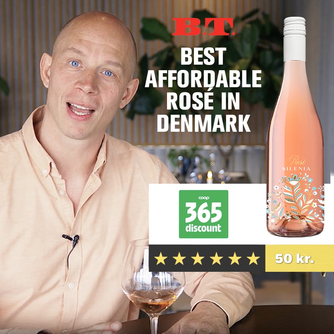 ¡El mejor rosado asequible de Dinamarca!