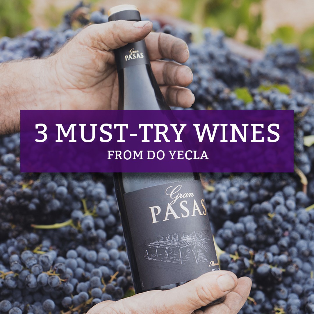 3 must-try wines from DO Yecla