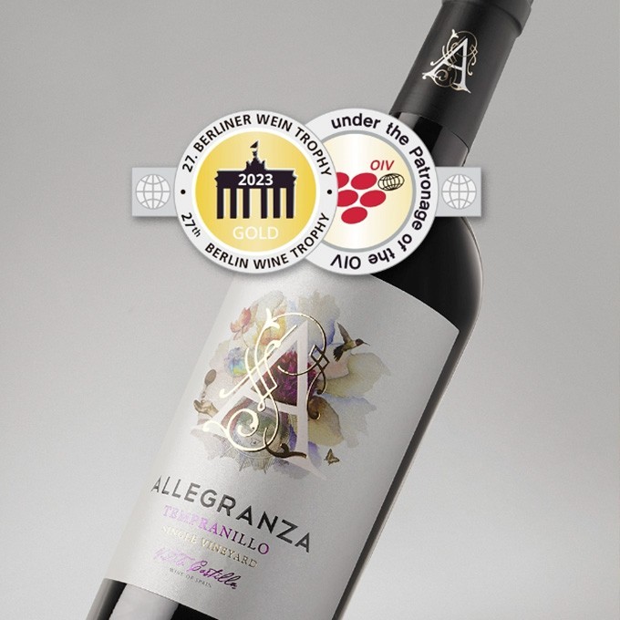 Allegranza achieves a gold medal at the Berliner Wine Trophy