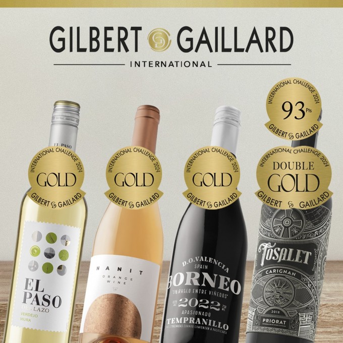 4 premios para nuestros vinos en Gilbert & Gaillard