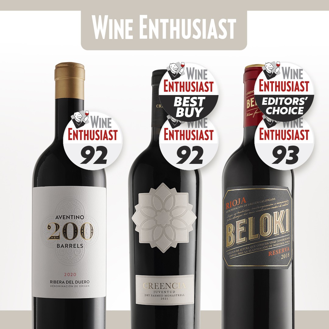 Wine Enthusiast Awards High Scores