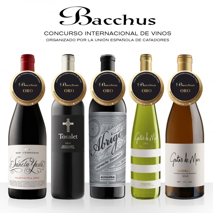 Five Gold Medals at the Bacchus Awards 2024