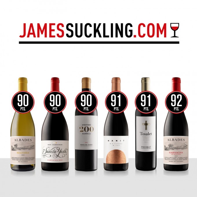 ¡Hammeken Cellars brilla con seis medallas de James Suckling!