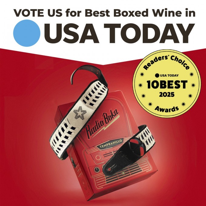 Radio Boka Tempranillo nominated for best boxed wines in USA TODAY 2025