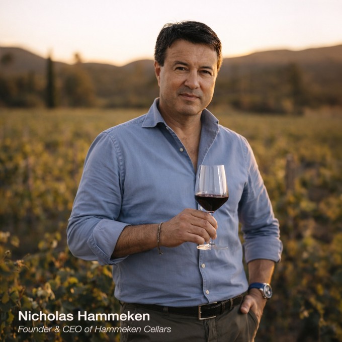 Nicholas Hammeken CEO of Hammeken Cellars in a New Chapter